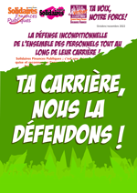 4 pages n°3 : Ta carrière, nous la défendons !