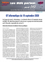 GT informatique du 10 septembre 2020